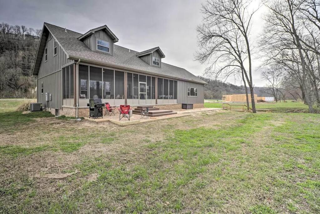 White River House With River Access And Boat Launch Villa Flippin Exterior photo